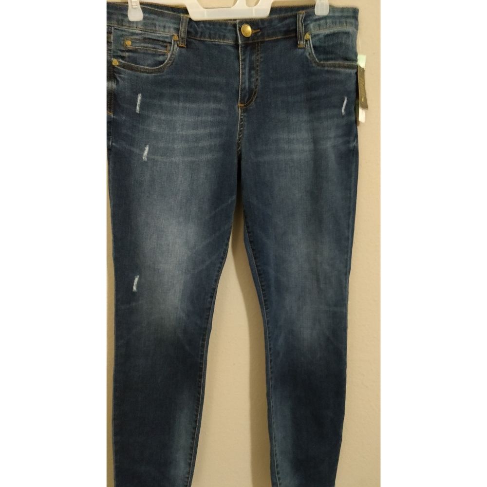 Kut from the Kloth Toothpick Skinny Jeans 16 S NWT